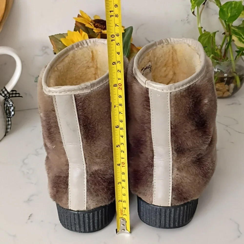 SNOWLAND Faux Fur Winter Boots For Esqui Mens
